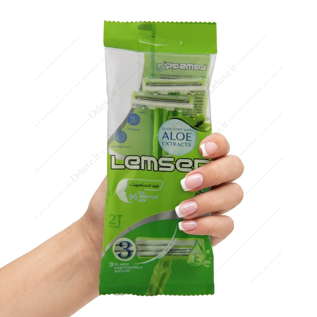 خودتراش 3 لبه لمسر 2 عدد